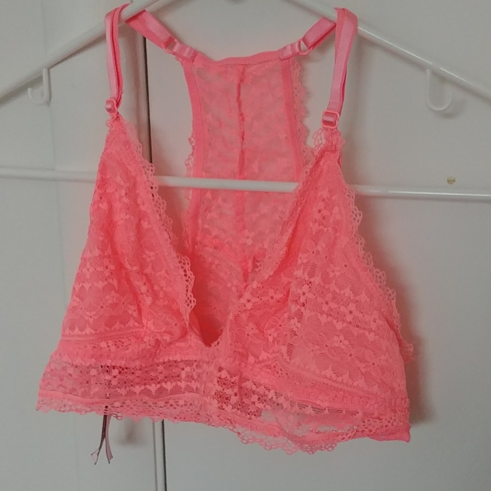 Unlined lace bralette